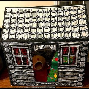 Role Play log cabin play tent, gently used, great condition